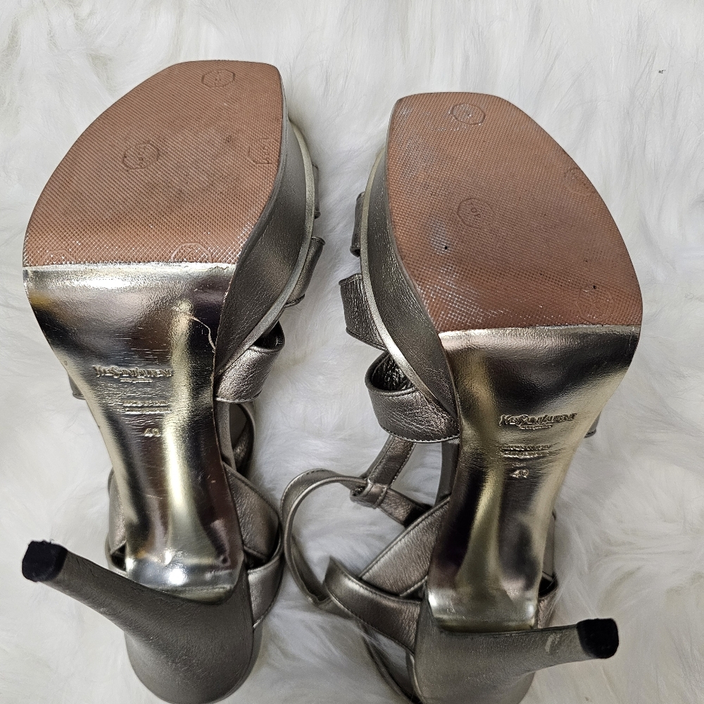 YSL PLATFORMS SANDALS - Picture 3 of 5